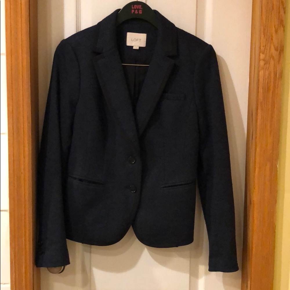 Navy blazer